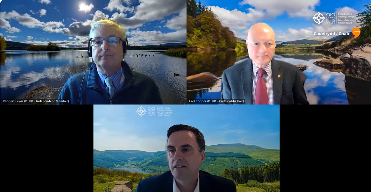 Delwedd o aelodau'r Pwyllgor Cronfeydd Elusennol